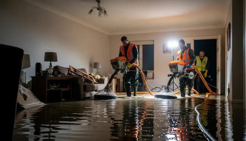 Emergency Water Removal Service Project in Antelope, CA in Antelope, CA